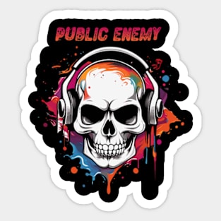 public enemy Sticker